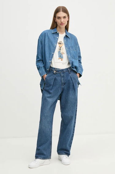 Košeľa Polo by Ralph Lauren Shirt Relaxed Modrá | 211952262, 1