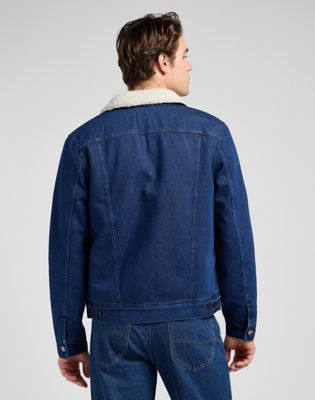 Bunda Lee Sherpa Jacket XXL Modrá | 112370428, 0