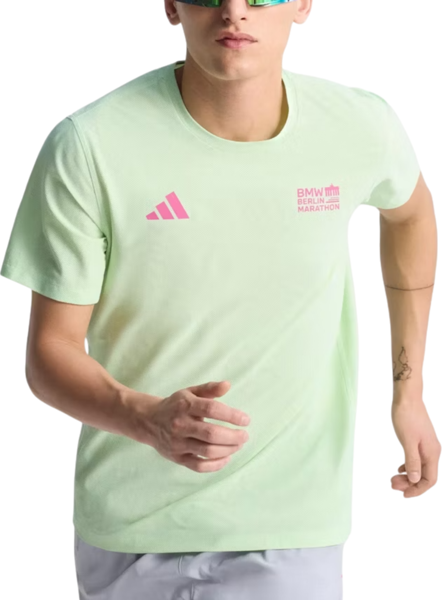 Tričko adidas Originals Adidas BMW Berlin Marathon 2025 T-Shirt Zelené | jz6361, 0