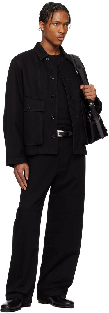 Cargo nohavice LEMAIRE Lemaire Big Work Trousers Čierna | PA1174 LF1365, 4
