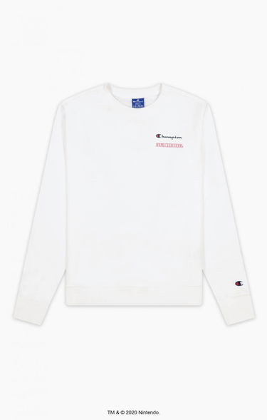 Tričko Champion Crewneck Sweatshirt XL Biela | 114712-WW001, 2
