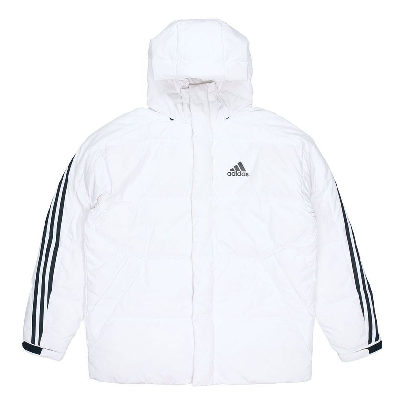 Parka adidas Originals 3st Puffy Down Hooded Jacket Biela | H20755