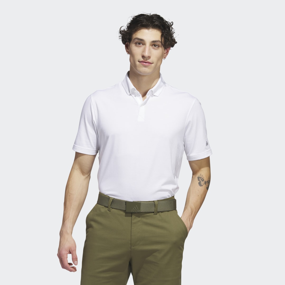 Polo tričko adidas Originals Go-To Biela | HR7978, 0