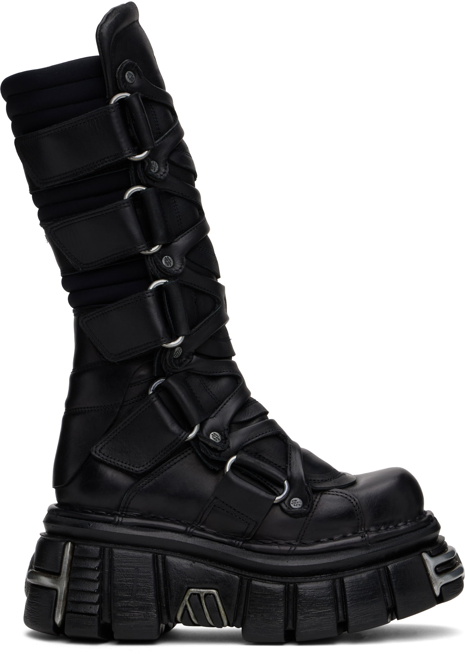 Oblečenie VETEMENTS Vetements New Rock Edition Tower Boots Čierna | UA66SN130B, 0