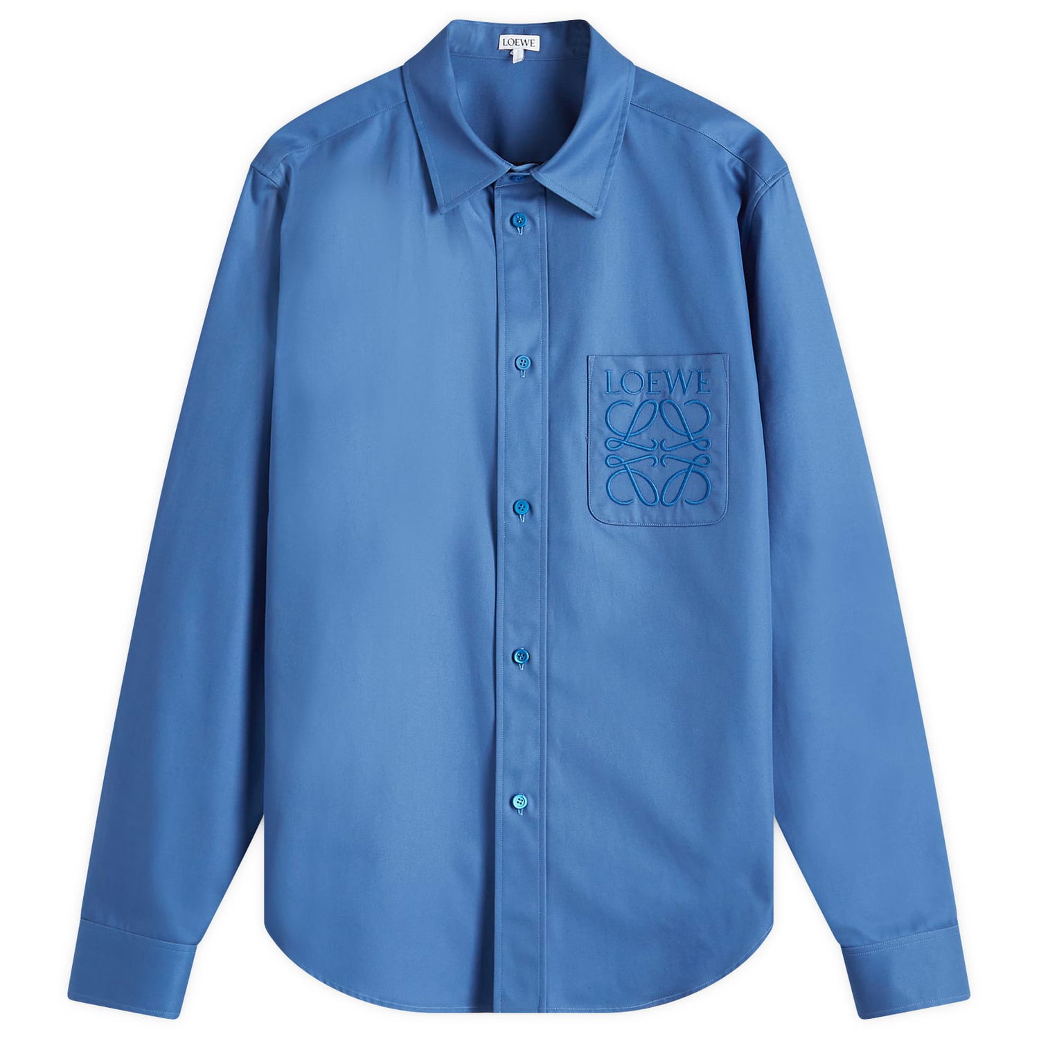 Košeľa Loewe Anagram Pocket Shirt Modrá | H526Y05X82-3797, 0