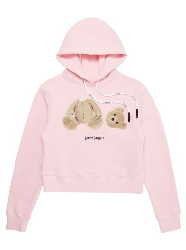 Mikina Palm Angels PA Bear Hoody Ružová | PWBB022C99FLE0013460