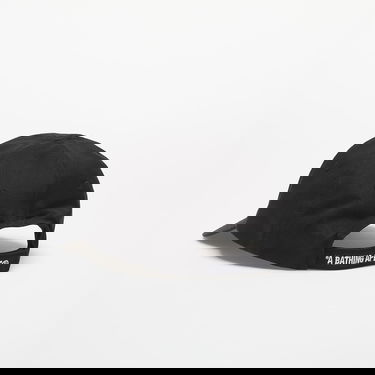 Šiltovka BAPE A BATHING APE Logo Cotton Twill Cap Čierna | 001CPL301314MBLK, 1