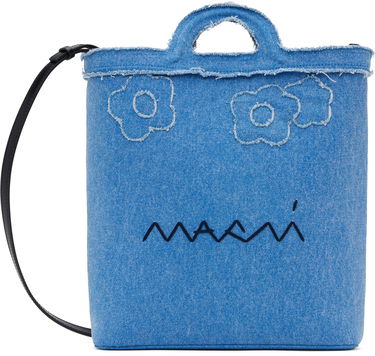Tote bag Marni Marni Tropicalia Denim Crossbody Bag Modrá | SBMP0179L1 P8201, 0