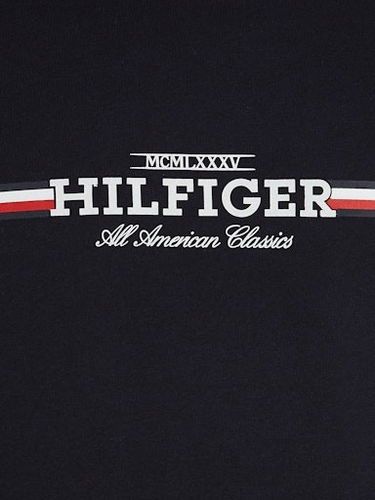 Tričko Tommy Hilfiger S/S T-Shirt Modrá | MW0MW36480DW5, 5