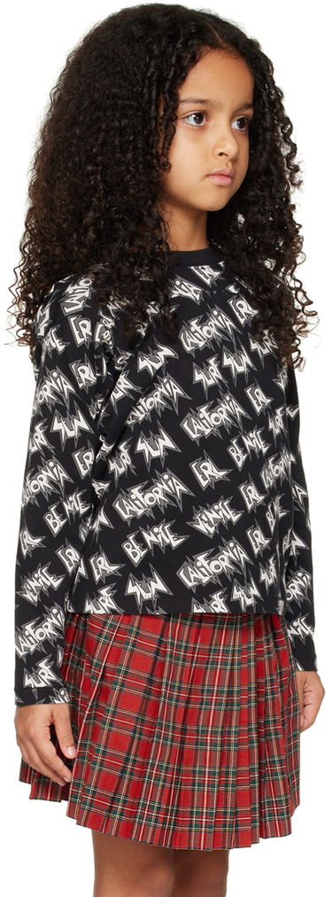 Tričko ERL ERL Printed Long Sleeve T-Shirt Červená | ERL05KT024, 1