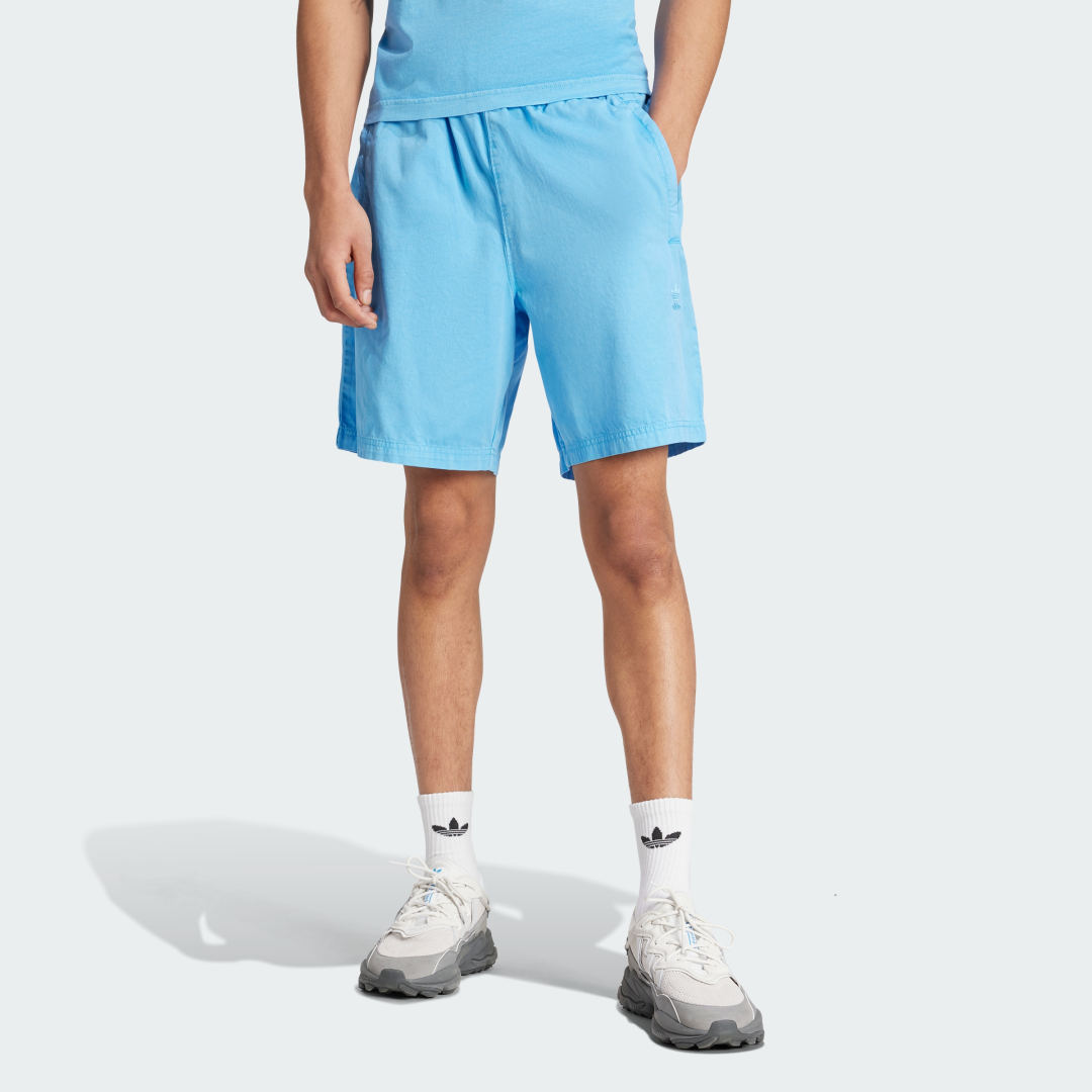 Šortky adidas Performance Trefoil Essentials+ Dye Woven Modrá | IS1731, 0