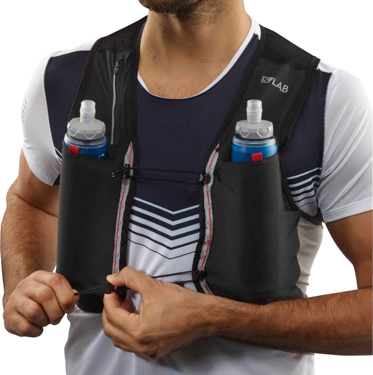 Vesta Salomon S/LAB SENSE 2 SET Hydration Vest Čierna | lc1302100, 0