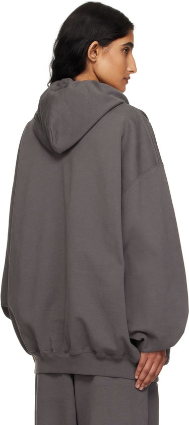 Mikina VETEMENTS Vetements Oversized Zip-Up Hoodie Šedá | UH76ZU160M, 2