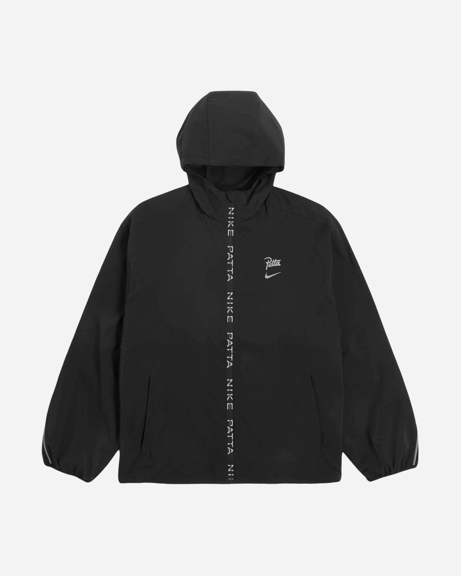Vetrovka Nike Patta Running Team Hooded Track Jacket Black Čierna | FJ3087-010, 1