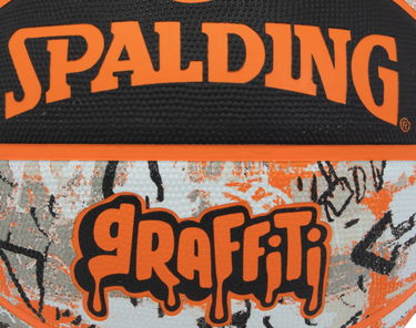 Športový doplnok Spalding Basketball Graffiti Rôznofarebný | 84376z-orange, 2