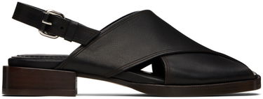 Doplnky LEMAIRE Lemaire Cross Flat Sandals Čierna | FO0162 LL0122, 0