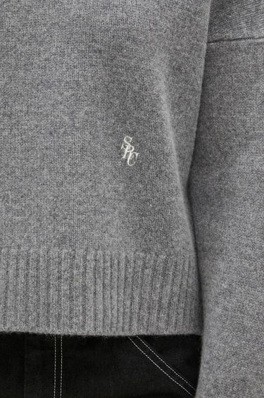 Sveter Sporty & Rich Sporty & Rich SRC Wool Turtleneck Sweater Šedá | WS064512302GY03, 3