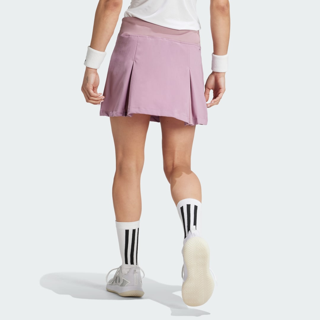 Sukňa adidas Performance Club Tennis Pleated Ružová | IT6583, 1