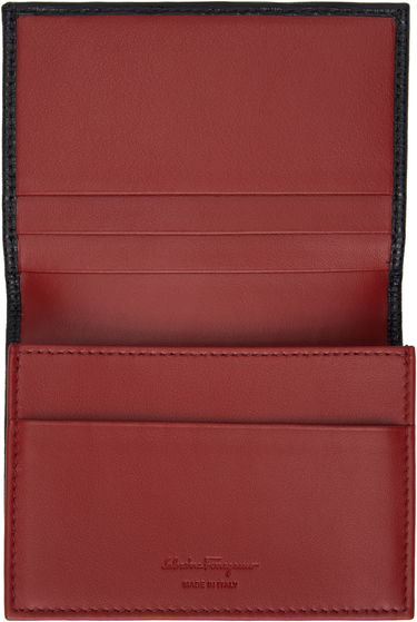 Peňaženka FERRAGAMO Salvatore Ferragamo Gancini Card Holder Čierna | 685948, 2