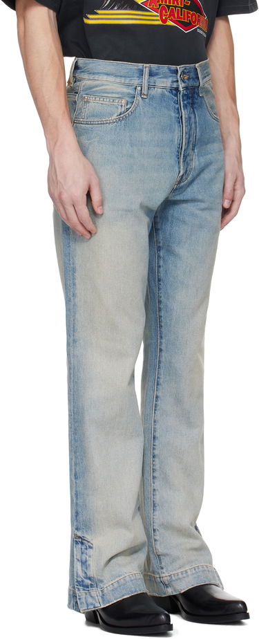 Džínsy AMIRI AMIRI Straight Flare Jeans Čierna | AMDNGH1089, 4