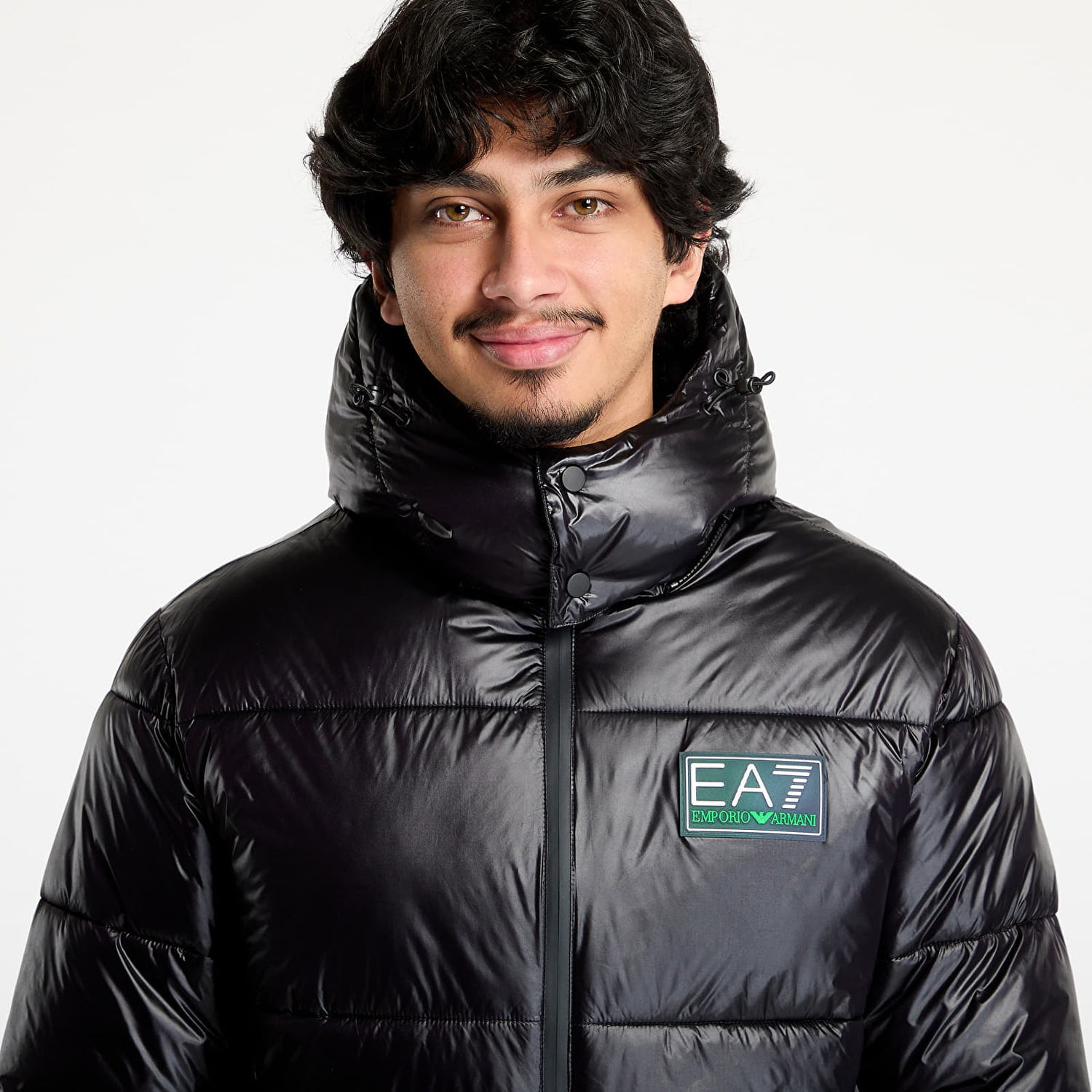 Prešívaná bunda Emporio Armani Black Bomber Jacket Čierna | 6DPB71PN2MZ1200, 1