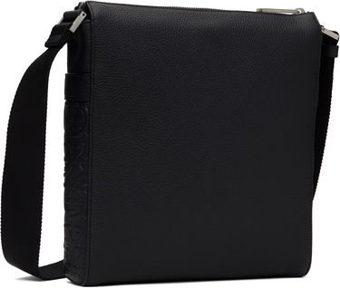 Taška cez rameno FERRAGAMO Ferragamo Embossed Gancini Crossbody Bag Čierna | 769480, 2