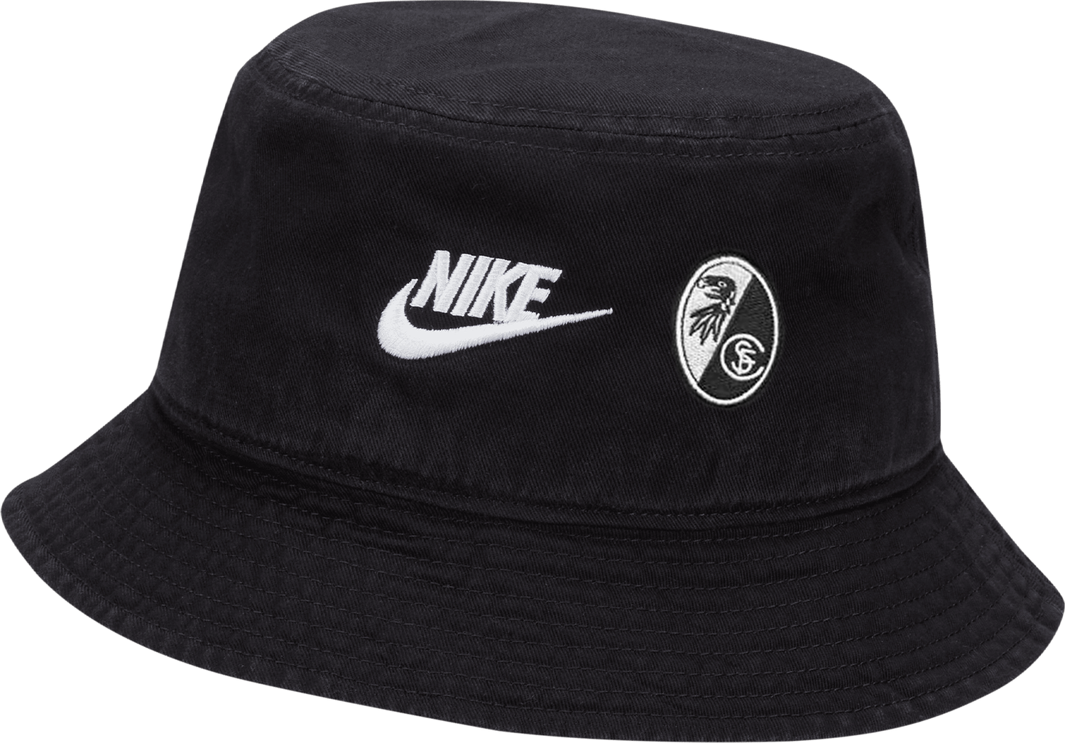 Klobúk Nike Nike SC Freiburg Apex Futura Washed Bucket Hat Čierna | 6scffb5381-010, 0