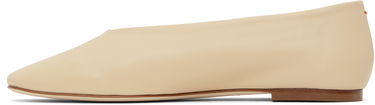 Starostlivosť o obuv Aeyde Aeyde Kirsten Leather Ballerina Flats Béžová | A11-FL-MANS8MFL-0122-957-007, 2