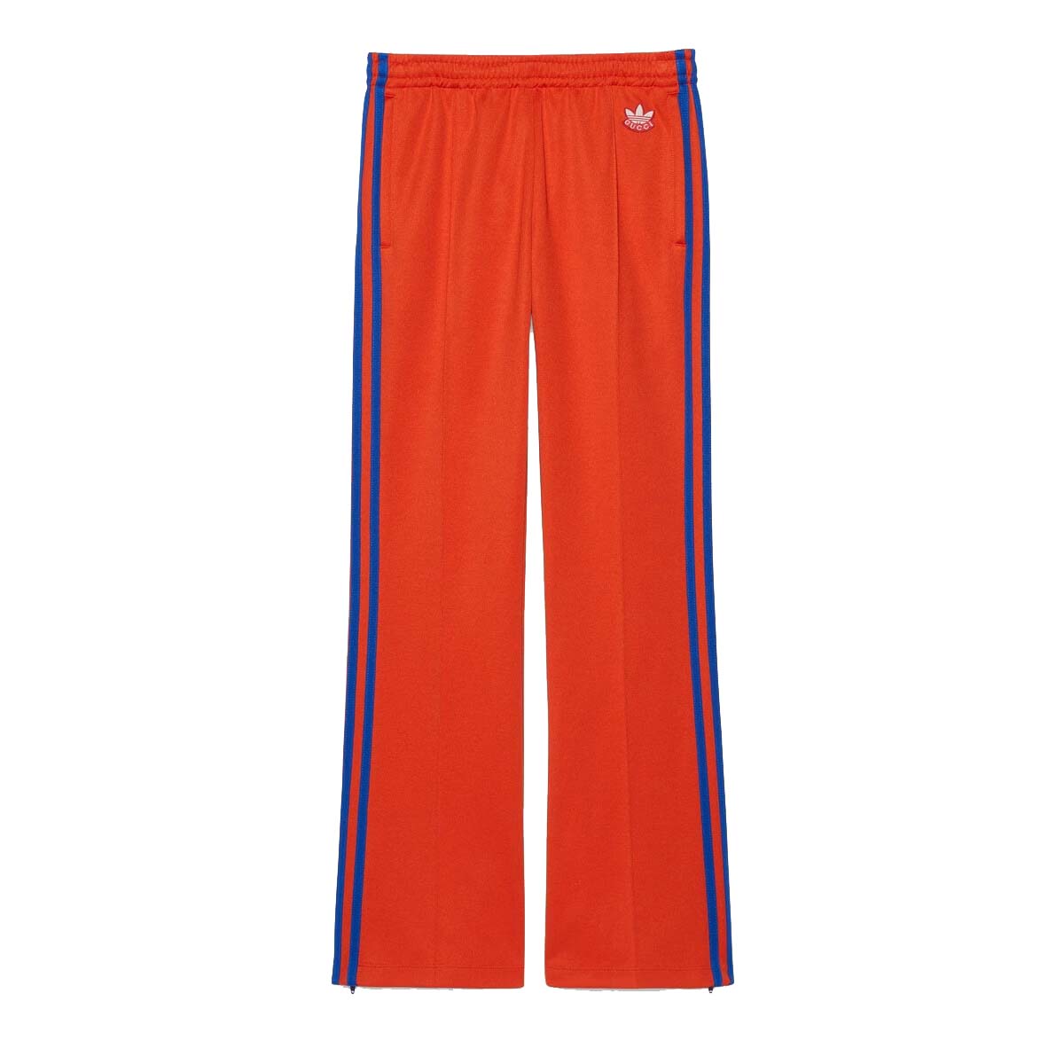 Tepláky Gucci adidas x Cotton Jersey Jogging Pant Orange/Blue Červená | ‎727535 XJEGU 7476, 0