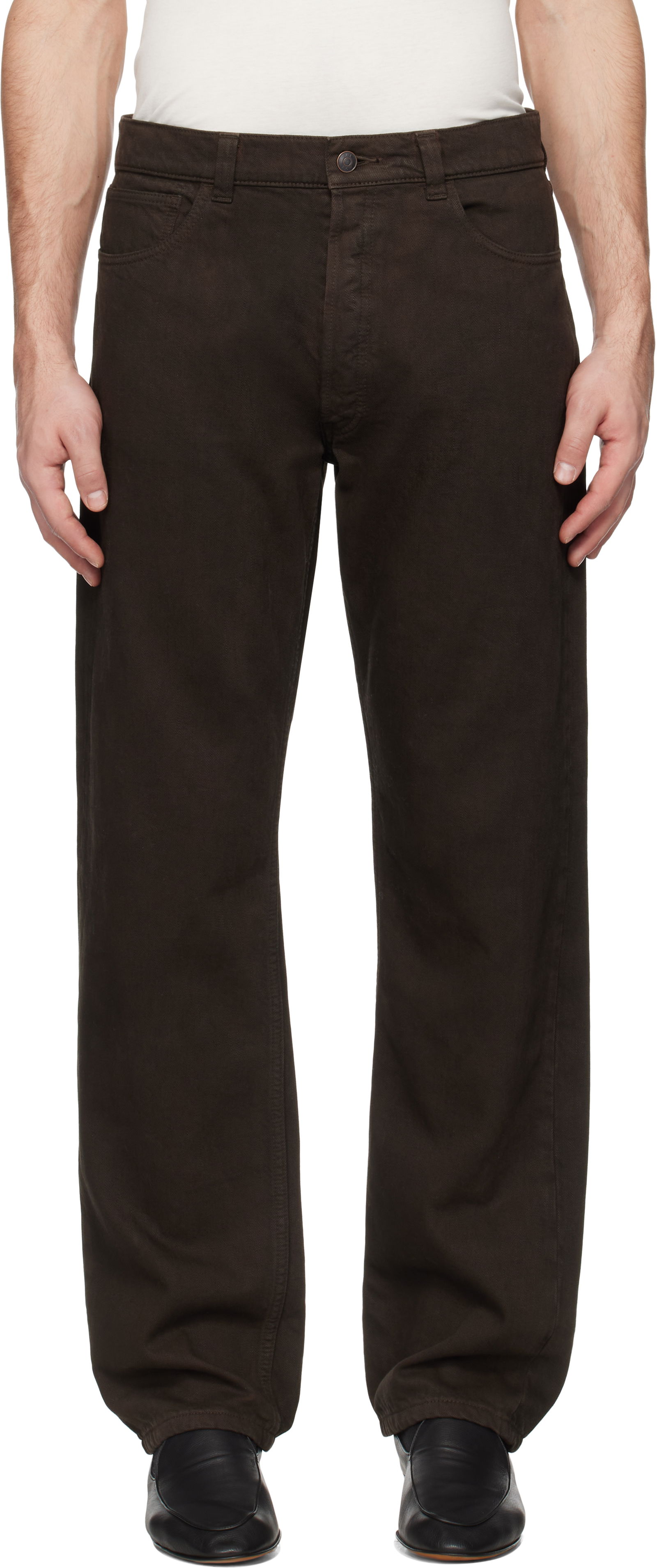 The Row Burt Straight-Leg Jeans