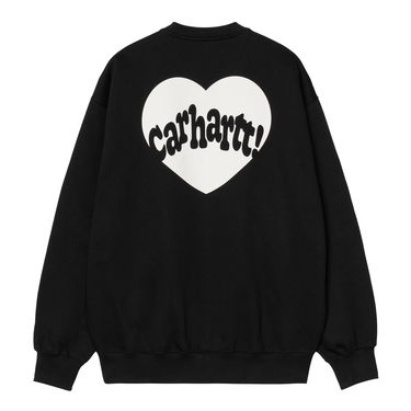 Sveter Carhartt WIP Amour Crewneck Sweatshirt Čierna | A242023_1, 1