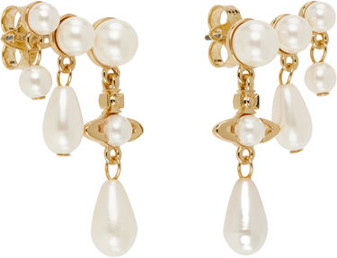 Náušnice Vivienne Westwood Vivienne Westwood Marybeth Pearl Drop Earrings Metalická | 6202015M-02R107-CN, 2