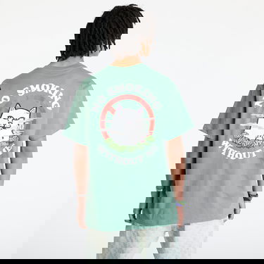 Tričko RIPNDIP Rip N Dip No Smoking T-Shirt Zelené | RNDSPR25159, 3