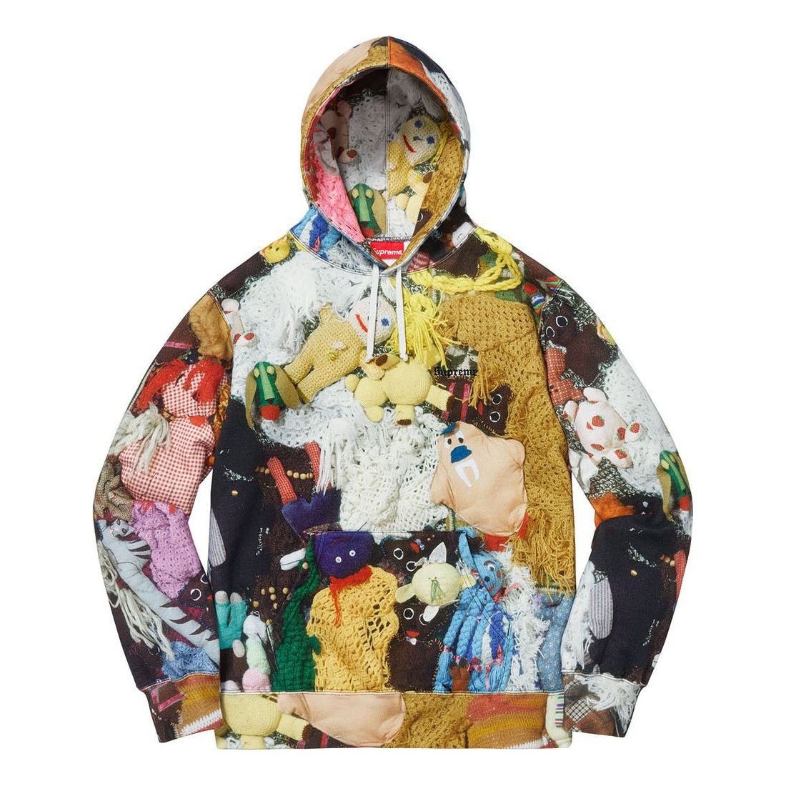 Mikina Supreme Mike Kelley More Love Hours Than Can Ever Be Repaid Hoodie Rôznofarebný | SUP-FW18-286, 0