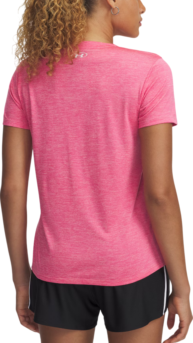 Tričko Under Armour Under Armour Tech Short Sleeve V-Neck T-Shirt Ružová | 1384227-672, 1