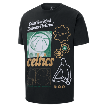 Tričko Nike NBA Max90 Boston Celtics Courtside T-Shirt Čierna | HQ0626-010, 0