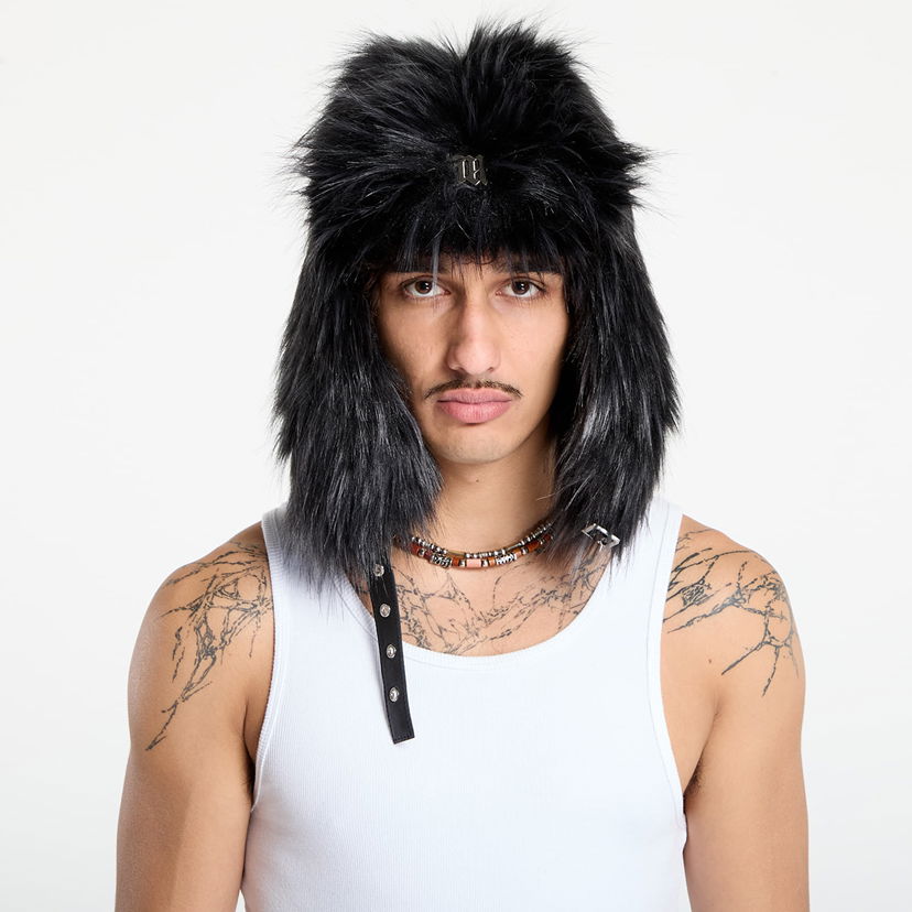Klobúk MISBHV MISBHV Faux Fur Aviator Hat S/M Čierna | 251A503