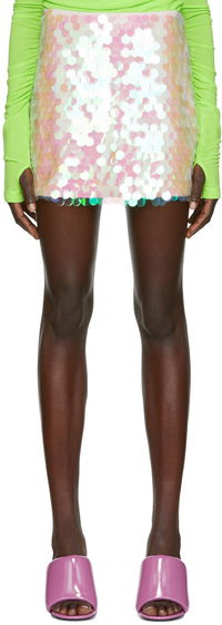 Helmut Lang Sequin Mini Skirt