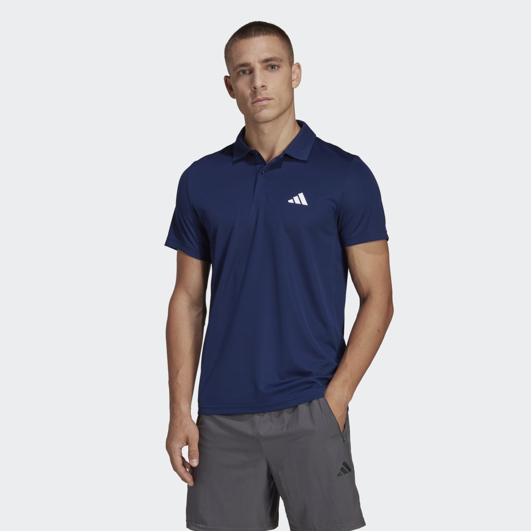 Polo tričko adidas Performance Essentials Training Polo Navy | IB8104, 0