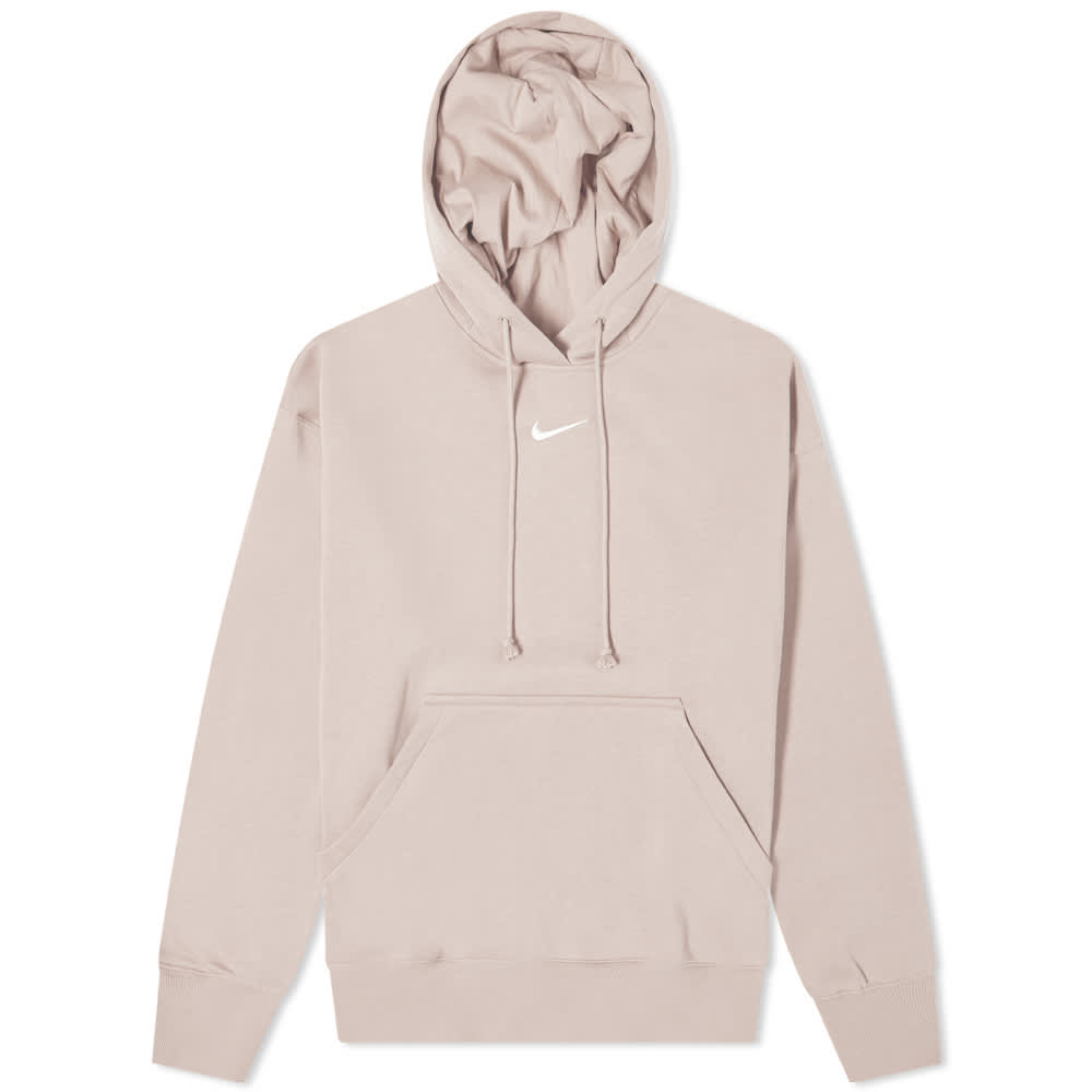 Mikina Nike Phoenix Fleece Oversized Hoody Béžová | DQ5860-272, 0