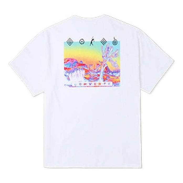 Tričko Converse Inverted Desert Graphic T-Shirt Biela | 10023994-A03