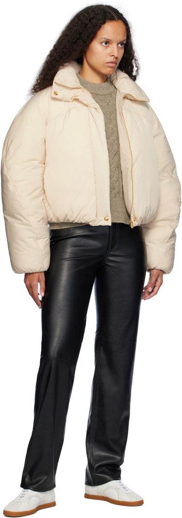 Nohavice rag & bone Harlow Faux-Leather Pants Čierna | WCW24F7006GR06, 3