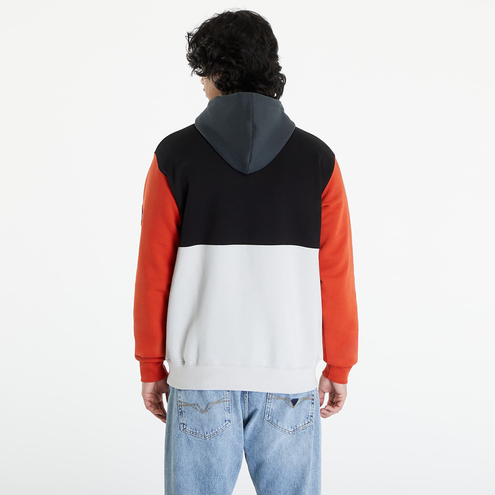 Milo Sweatshirt Black/ Orange Rust
