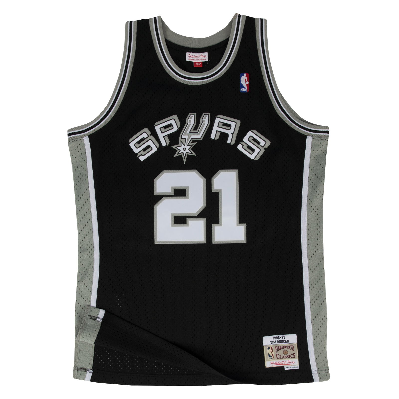 NBA Swingman Jersey San Antonio Spurs Tim Duncan