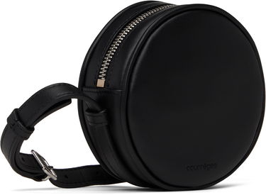 Taška cez rameno Courrèges Courrèges Reedition Leather Circle Bag Čierna | PERGSA066CR0065, 2
