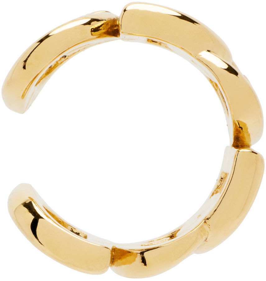 Náušnice Dolce & Gabbana Gold 'DG' Logo Single Ear Cuff Metalická | WEP6L5 W1111, 0