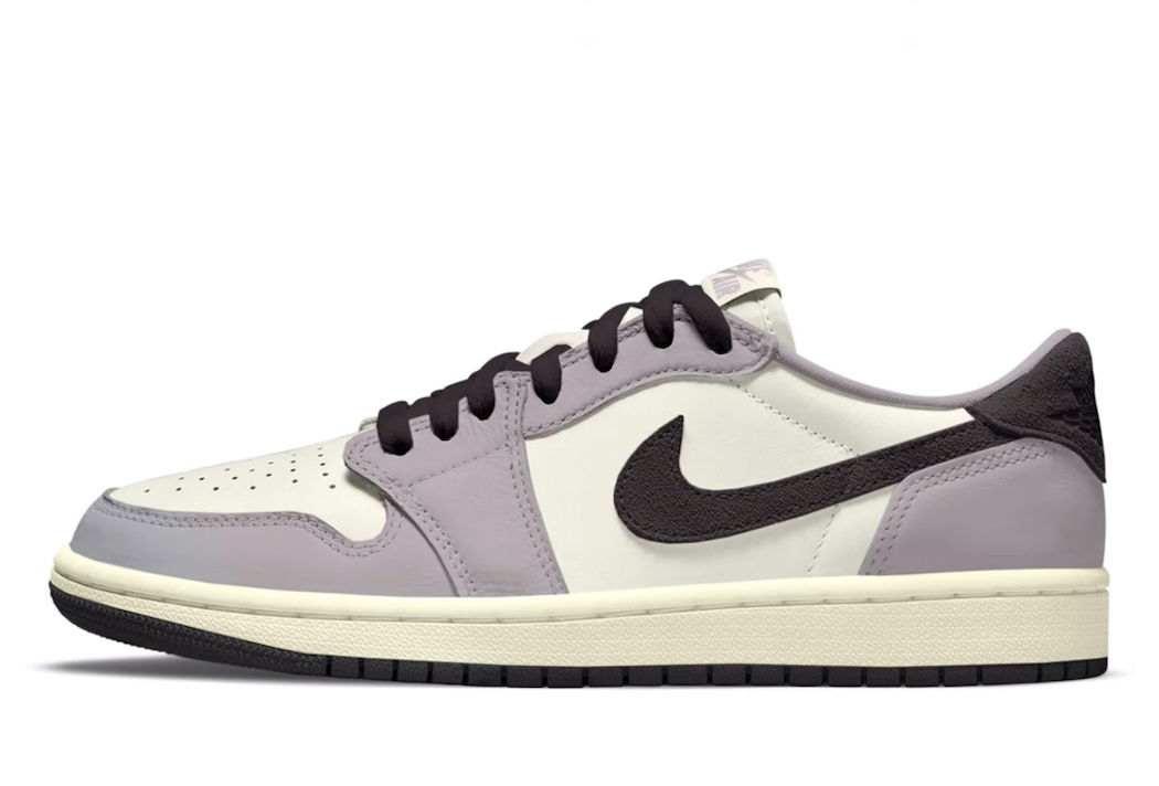 Tenisky a topánky Jordan Air Jordan 1 Retro Low OG "Atmosphere Grey" Šedá | CZ0790-101, 0