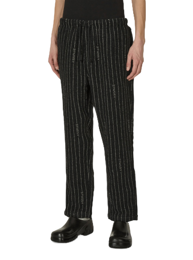 Nohavice Nike Stüssy x Stripe Wool Pants Čierna | DR4021-010