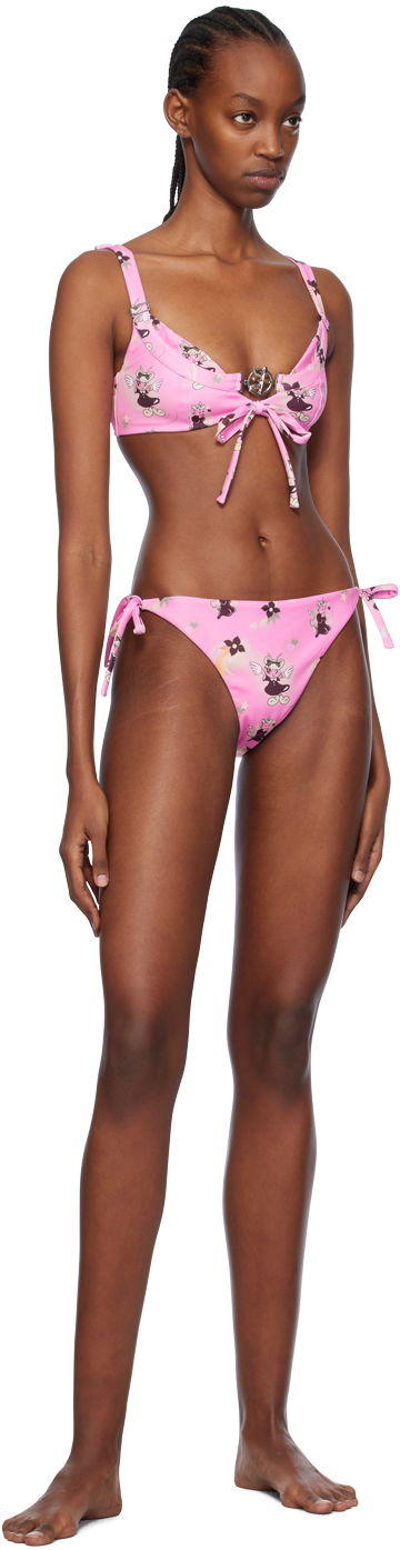 Plavky Chopova Lowena Suski Print Bikini Ružová | 6418, 3