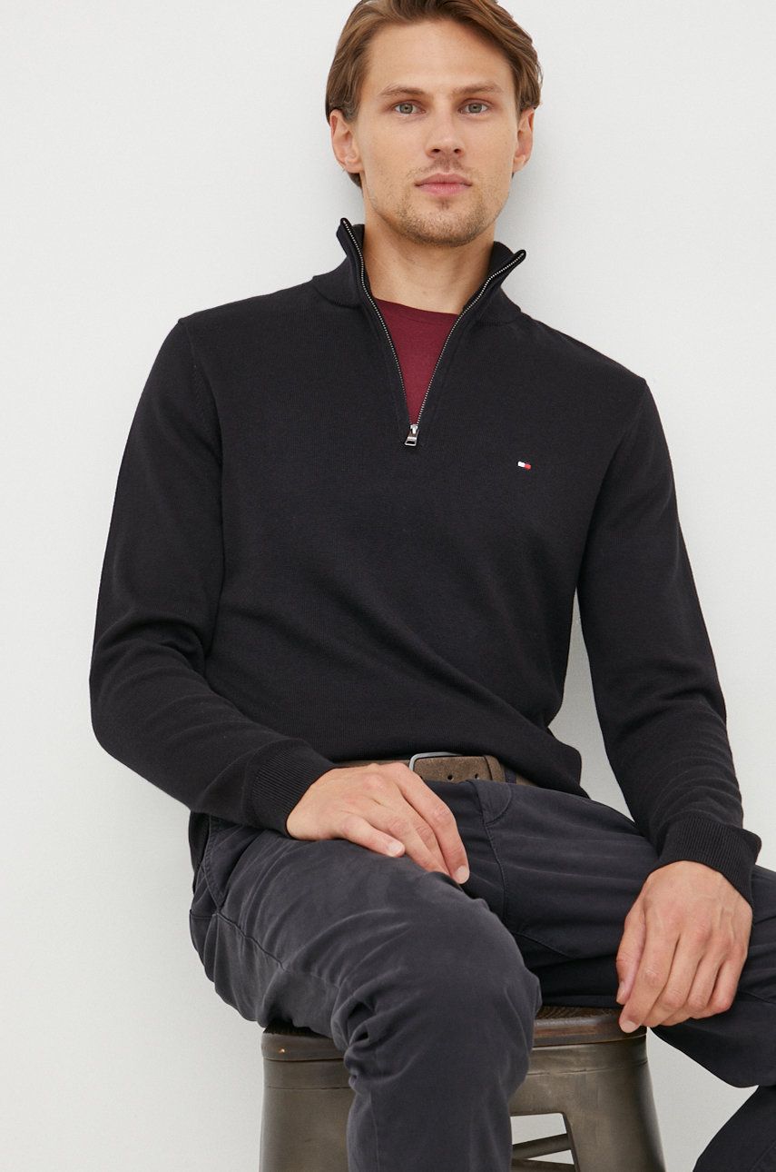 Sveter Tommy Hilfiger Sweater Čierna | MW0MW28049.9BYY, 0